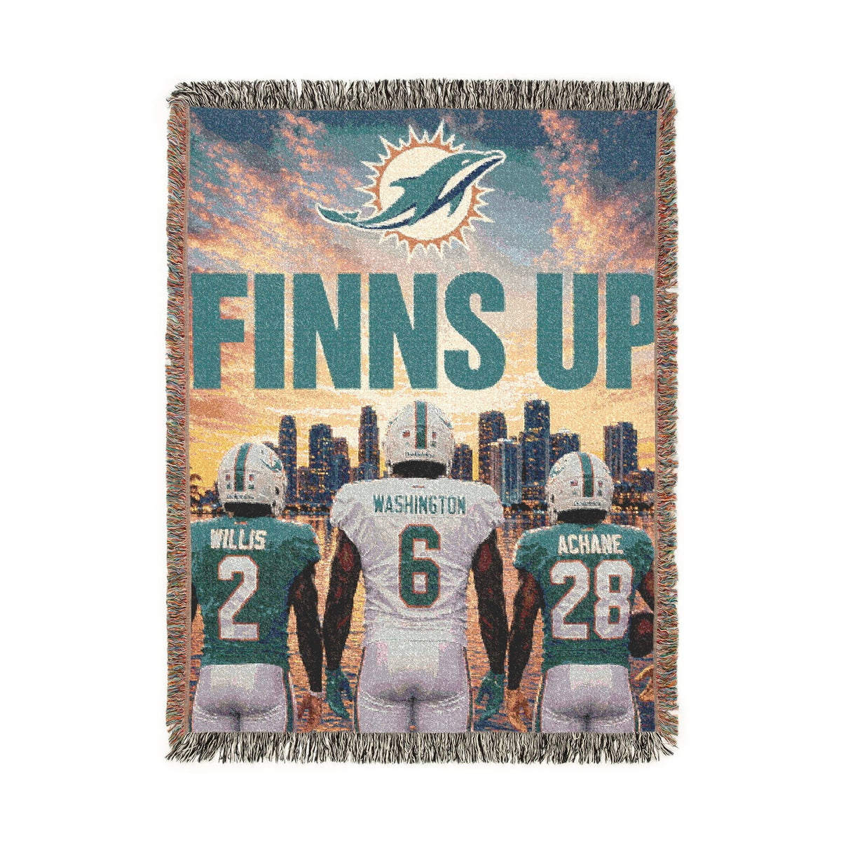 Miami Dolphins Blanket