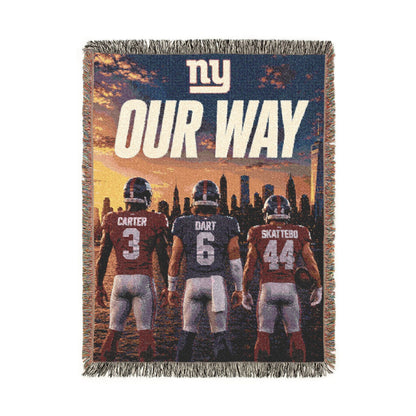 New York Giants Blanket
