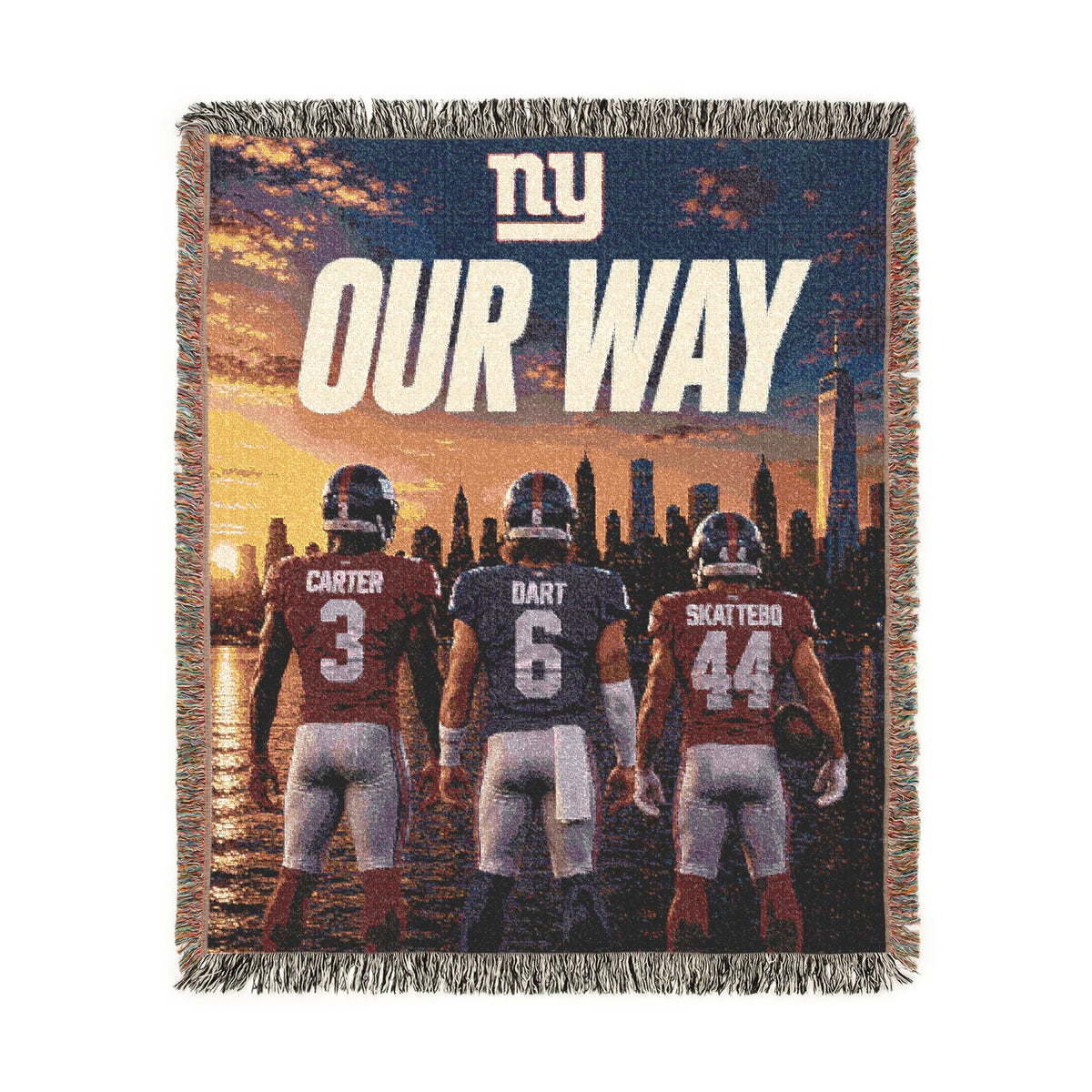 New York Giants Blanket