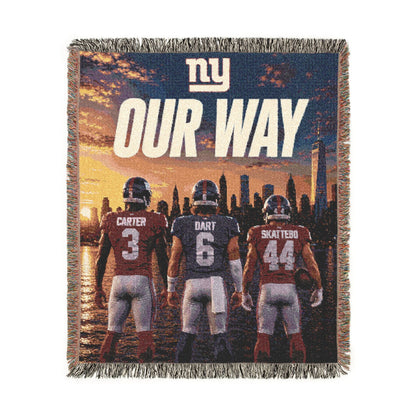 New York Giants Blanket