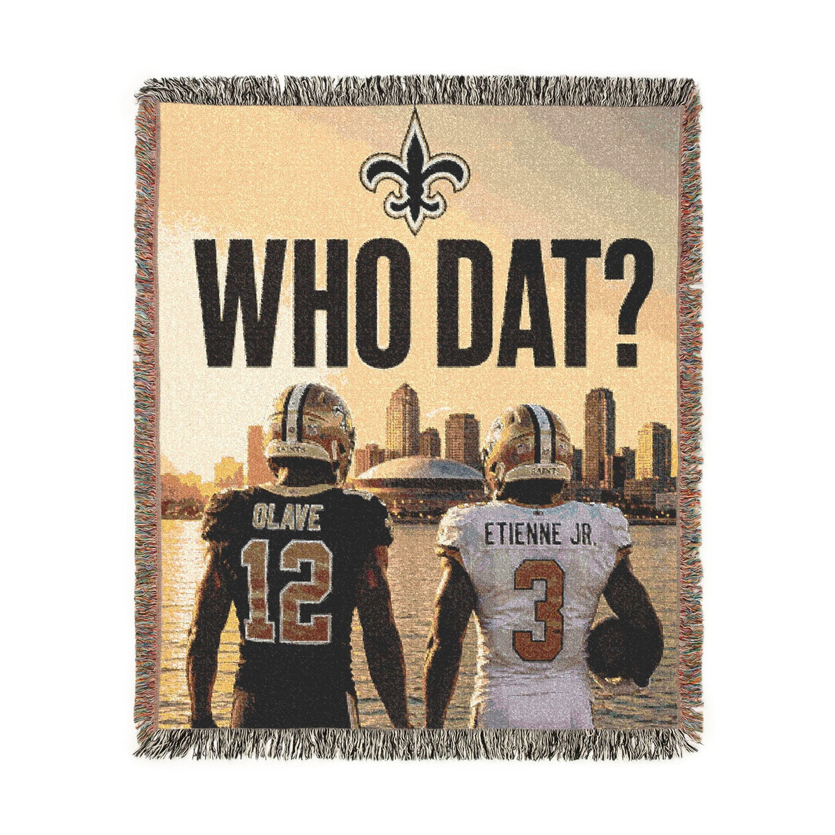 New Orleans Saints Blanket
