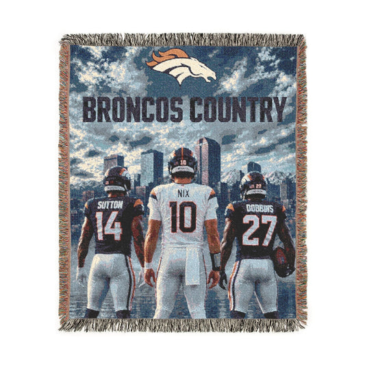 Denver Broncos Blanket