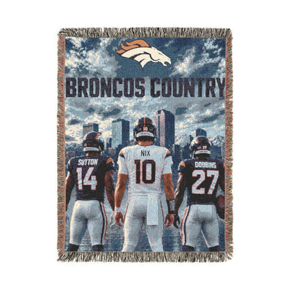 Denver Broncos Blanket